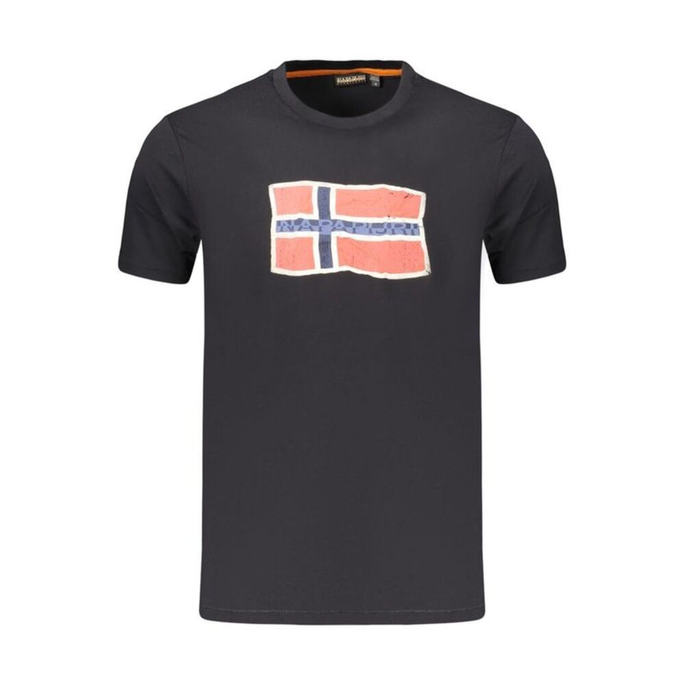 Napapijri Black Cotton Men's Men's Shirt